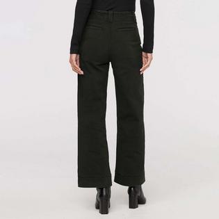 DUER Pantalon large LuxTwill taille haute pour femmes