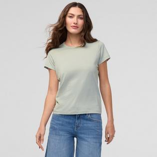 DUER T-shirt ajust&eacute; &agrave; col ras du cou PurePima pour femmes