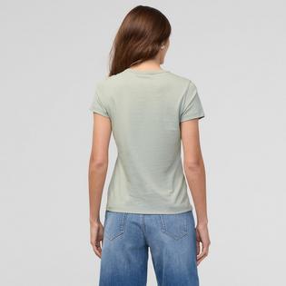 DUER T-shirt ajust&eacute; &agrave; col ras du cou PurePima pour femmes