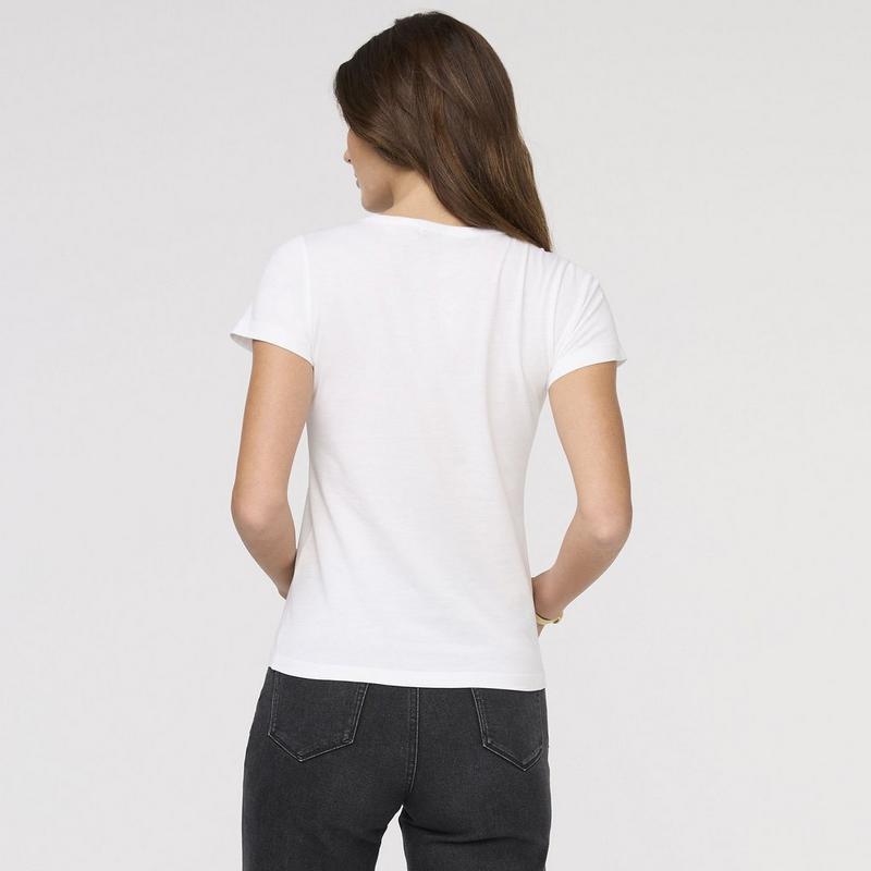 DUER Women's PurePima Slim Crew T-Shirt