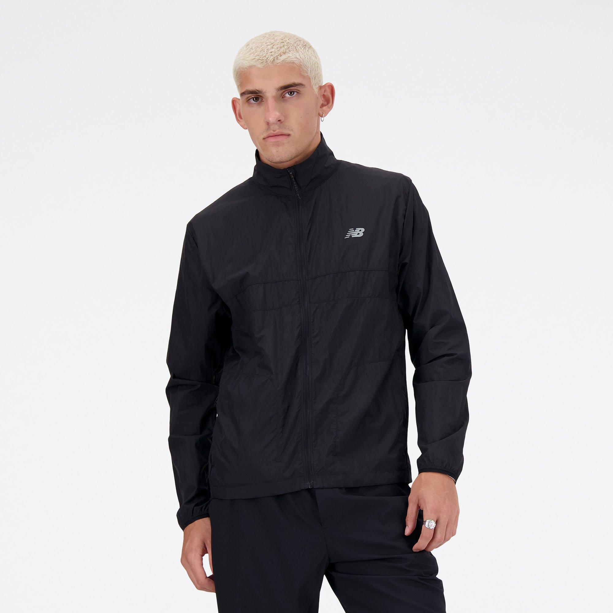 New Balance | Men's Athletics Packable Jacket, Black, Size Small