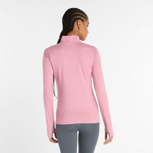 New Balance Women's Sport Essentials Space Dye 1/4-Zip Top