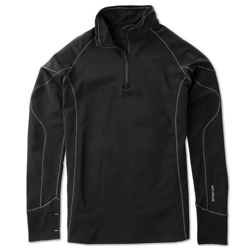 Hot Chillys Haut &agrave; fermeture &eacute;clair Micro-Elite XT pour hommes