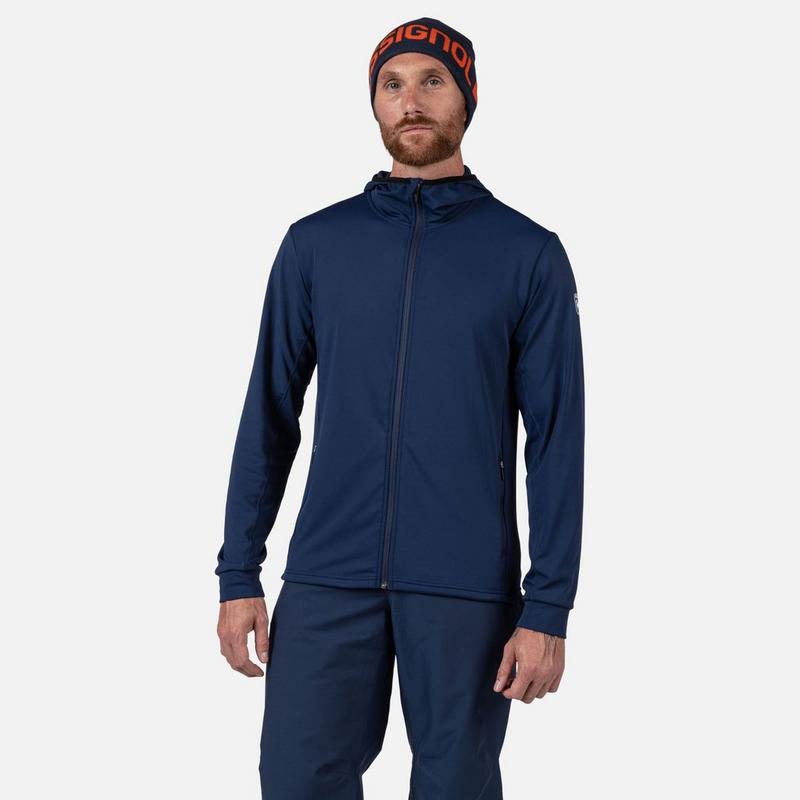Rossignol Veste &agrave; capuchon interm&eacute;diaire pour hommes