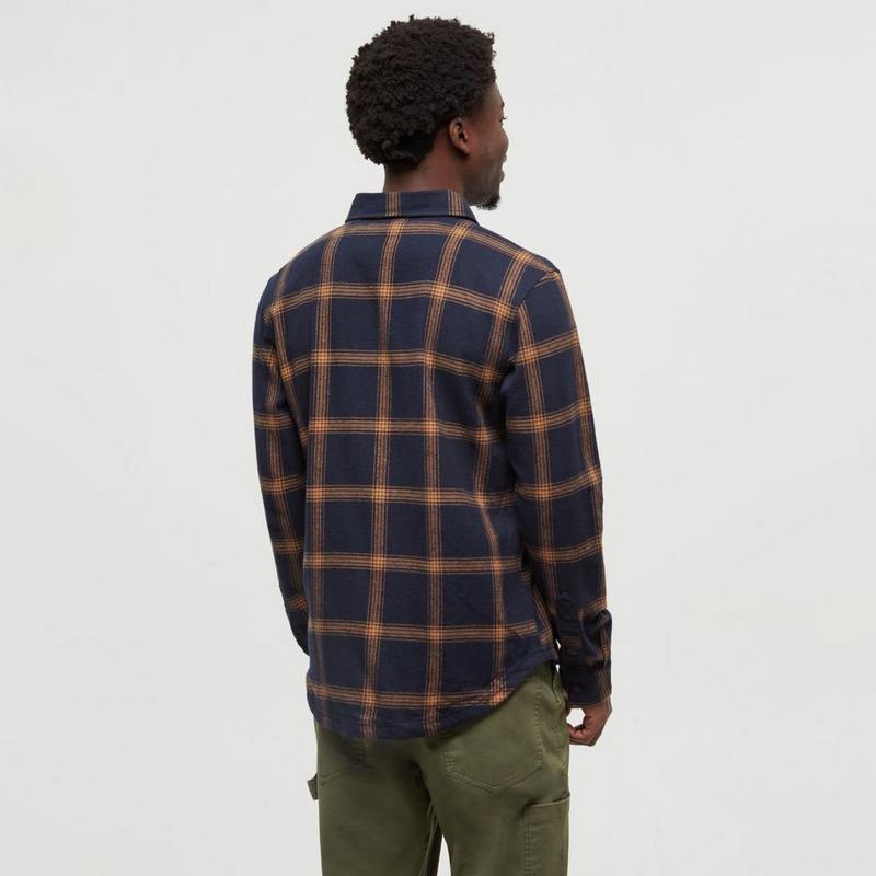 Tentree Chemise de flanelle Kapok Colville pour hommes