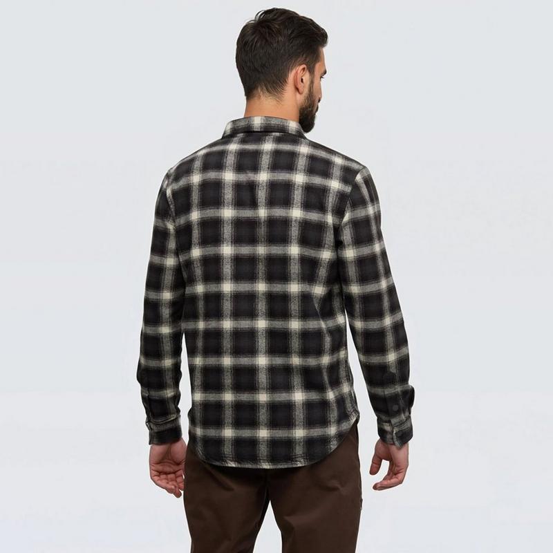 Tentree Chemise de flanelle Kapok Colville pour hommes