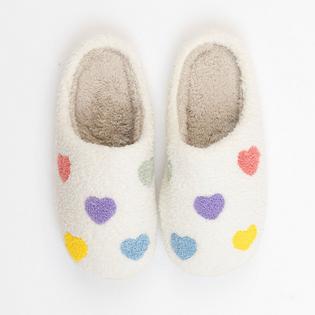 Lyla + Luxe Women's Sherpa Heart Slipper
