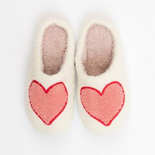 Lyla + Luxe Women's Sherpa Heart Slipper