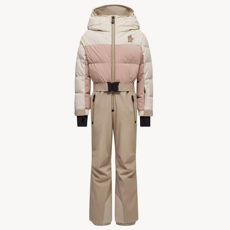 Moncler Grenoble Combinaison de ski une-pi&egrave;ce &agrave; capuchon pour filles juniors [12-14]