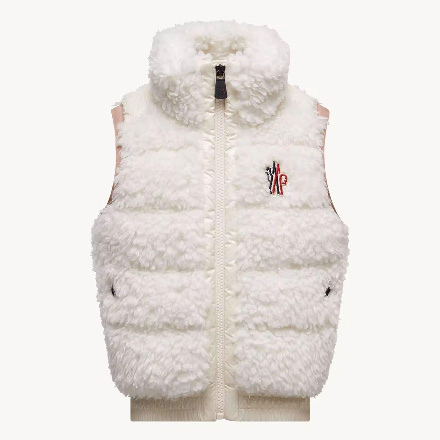 Junior Girls' [8-10] Padded Teddy Vest | Moncler Grenoble