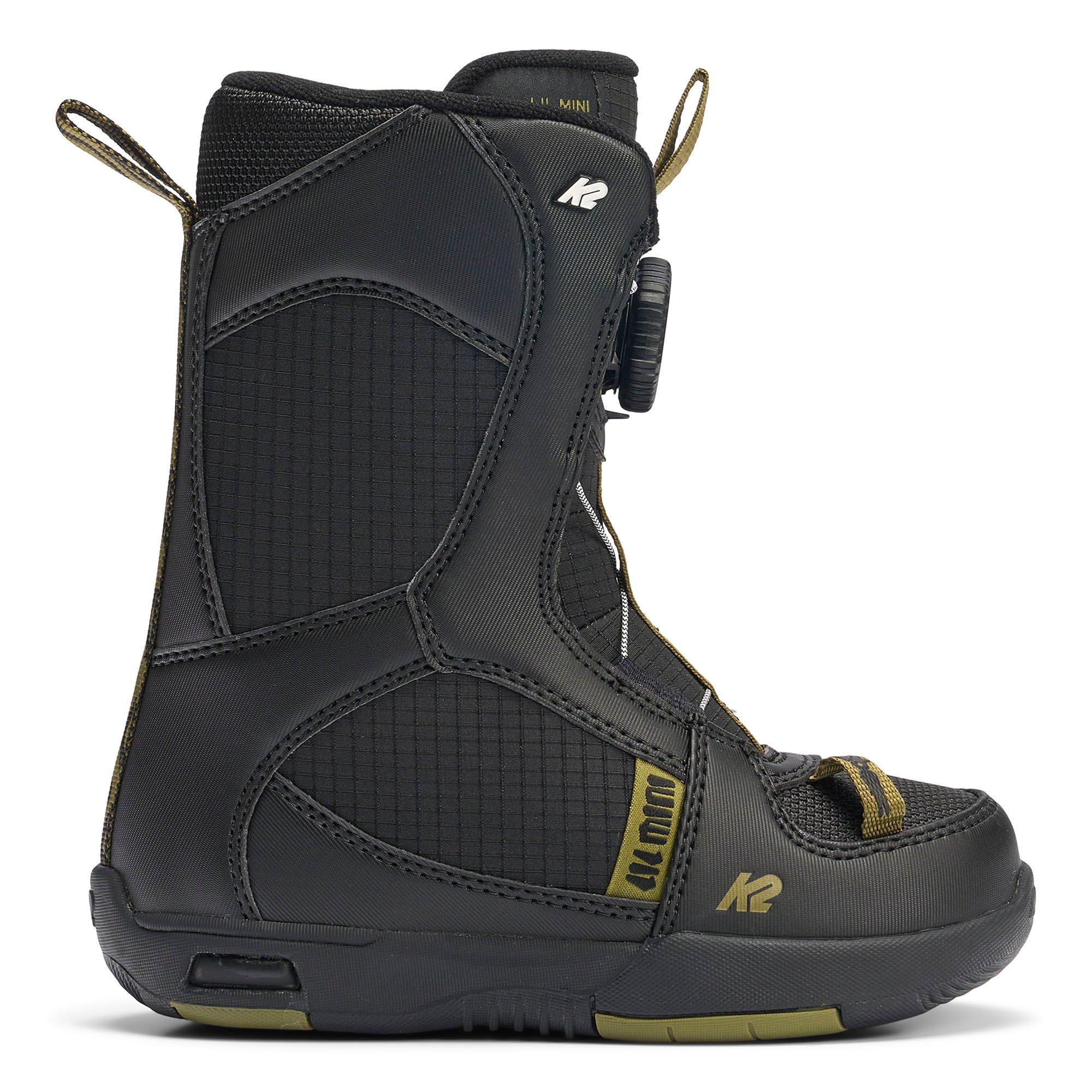 K2 | Junior's Lil Mini Snowboard Boot, Black, Size 10K