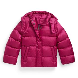 Polo Ralph Lauren Girls' [2-6X] Carly Metallic Down Hooded Jacket