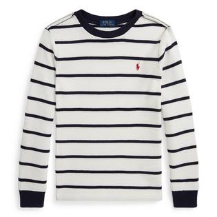 Polo Ralph Lauren Boys' [2-7] Striped Waffle Cotton Long Sleeve Top