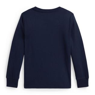 Polo Ralph Lauren Haut &agrave; manches longues en coton Polo Bear pour gar&ccedil;ons [2-7]