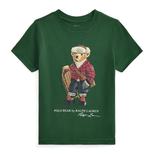 Polo Ralph Lauren Boys   2-7  Polo Bear Cotton Jersey T-Shirt
