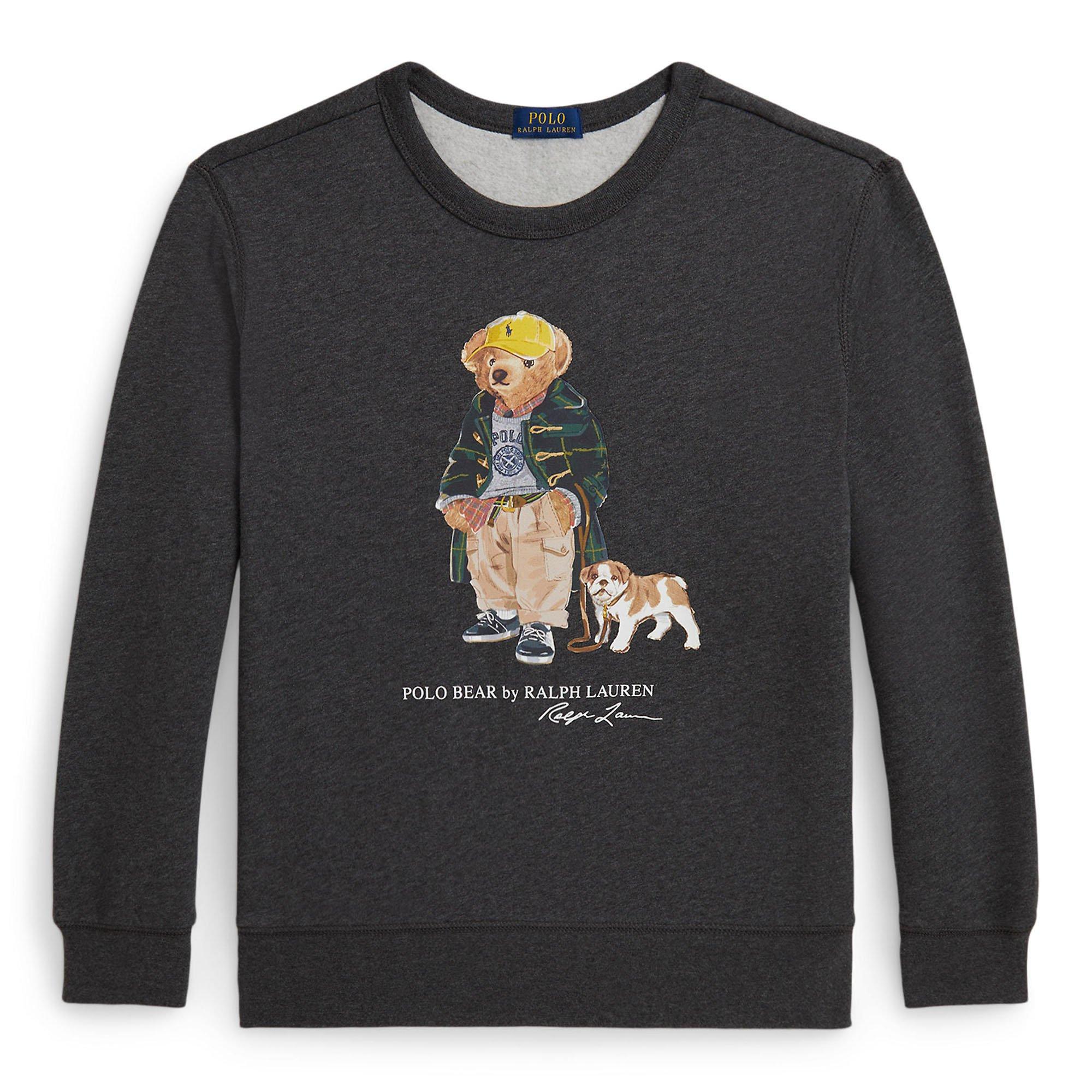 Ralph Lauren Polo Bear スウェット Junior Boys' [8-20] Polo Bear Heathered Fleece Sweatshirt