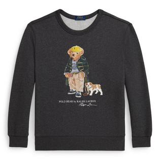 Polo Ralph Lauren Junior Boys' [8-20] Polo Bear Heathered Fleece Sweatshirt