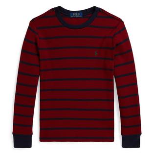 Polo Ralph Lauren Junior Boys' [8-20] Striped Waffle Cotton Long Sleeve Top