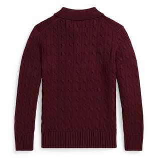 Polo Ralph Lauren Junior Boys' [8-20] Cable Knit Cotton Polo Sweater