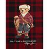 Junior Boys   8-20  Polo Bear Plaid Cotton T-Shirt