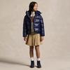 Manteau en duvet avec capuchon pour filles juniors  7-16 