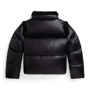 Polo Ralph Lauren Junior Girls' [7-16] Teddy Fleece-Trim Down Boxy Jacket