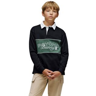 Psycho Bunny Haut de rugby &agrave; manches longues Enzo pour gar&ccedil;ons juniors [7-20]