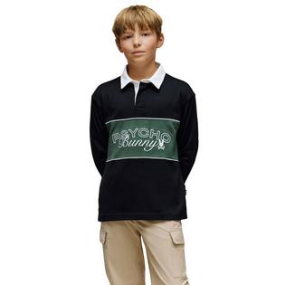 Psycho Bunny Haut de rugby &agrave; manches longues Enzo pour gar&ccedil;ons juniors [7-20]