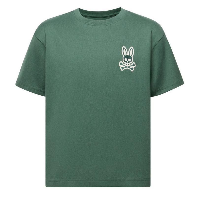 Psycho Bunny T-shirt Harley avec graphique sur la poitrine pour gar&ccedil;ons juniors [7-20]