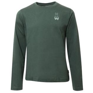 Psycho Bunny Haut &agrave; manches longues avec imprim&eacute; dans le dos Johnny pour gar&ccedil;ons juniors [7-20]