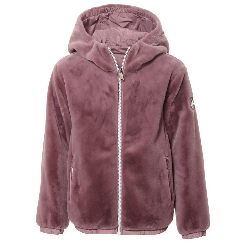 Moose Knuckles Veste &agrave; capuchon r&eacute;versible Simcoe Bunny pour juniors [7-16]