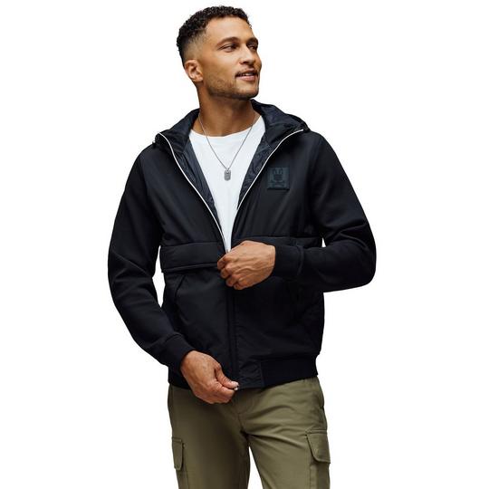 極美品　XL psycho bunny MA1 ブルゾン　中綿　ブラック Men's Reeves Mixed Media Jacket | Psycho Bunny | Sporting Life Online
