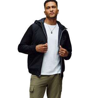 Psycho Bunny Men's Reeves Mixed Media Jacket