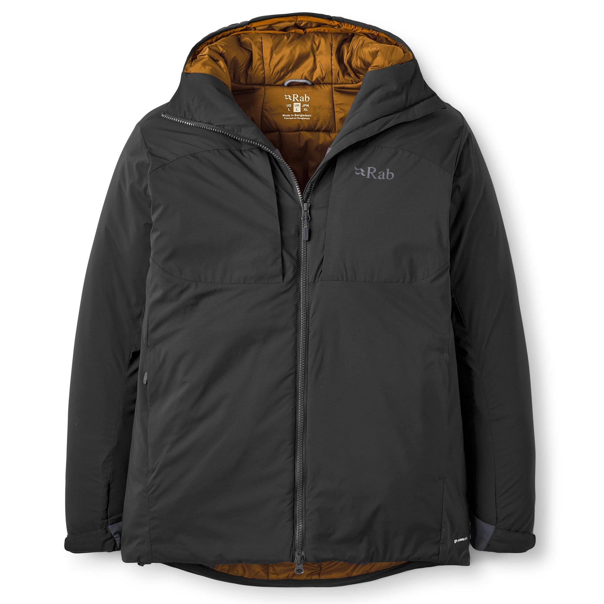 Rab | Men's Xenair Alpine Insulated Jacket, Black, Size Small