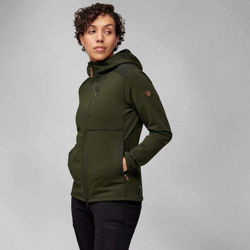 Fjallraven Chandail &agrave; capuchon Keb Fleece pour femmes