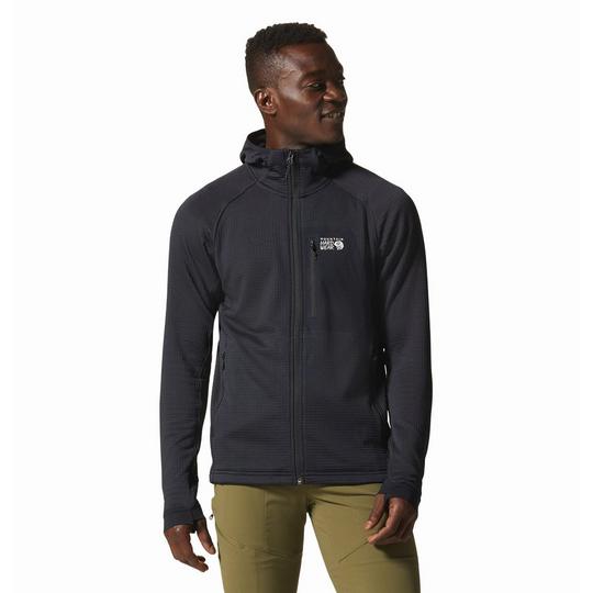 Men's Polartec® Power Grid Full-Zip Hoody Jacket