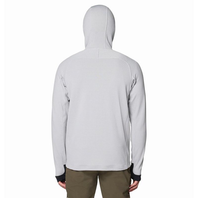 Mountain Hardwear Veste &agrave; capuchon Polartec Power Grid pour hommes