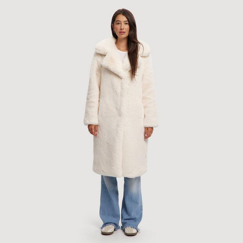 Noize Women's Savannah Faux Fur Coat