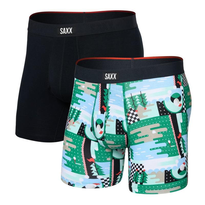 Saxx Cale&ccedil;on boxeur Vibe Xtra pour hommes (paquet de 2)