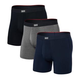 Saxx Men's Vibe Xtra Soft Comfort Boxer Brief (3 Pack)