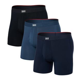 Saxx Men's Vibe Xtra Soft Comfort Boxer Brief (3 Pack)