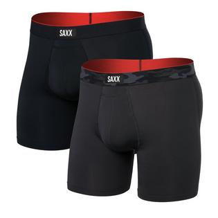Saxx Men's Multi-Sport Mesh Boxer Brief (2 Pack)