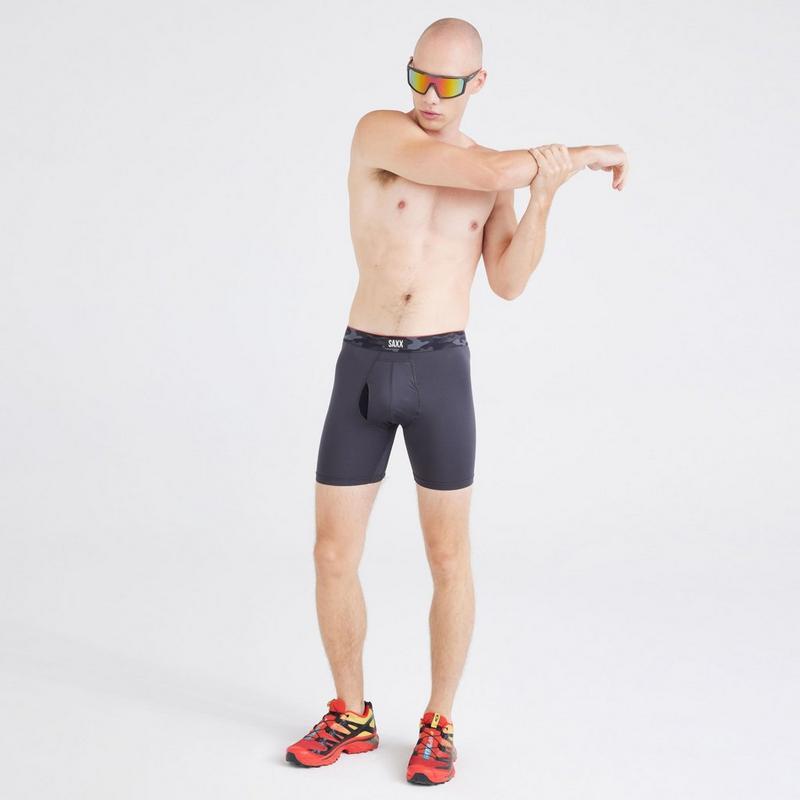 Saxx Men's Multi-Sport Mesh Boxer Brief (2 Pack)
