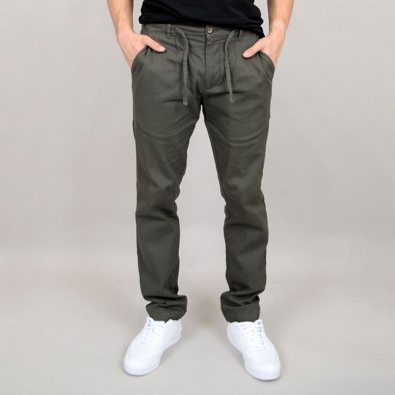 Oak & Ivy Pantalon en serg&eacute; pour hommes
