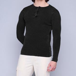 Oak & Ivy Men's Long Sleeve Henley Sweater