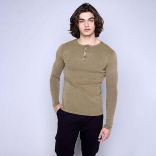 Oak & Ivy Chandail Henley &agrave; manches longues pour hommes