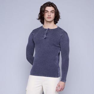 Oak & Ivy Men's Long Sleeve Henley Sweater