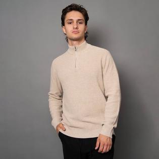 Oak & Ivy Chandail &agrave; col montant avec demi-glissi&egrave;re pour hommes