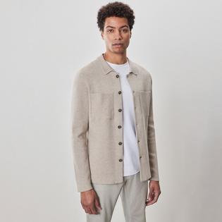 Robert Barakett Men's Cantor Knit Overshirt