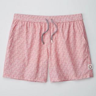 Public Beach Men's Phenicopter Keep It Tight 6.5" Classic Swim Trunk